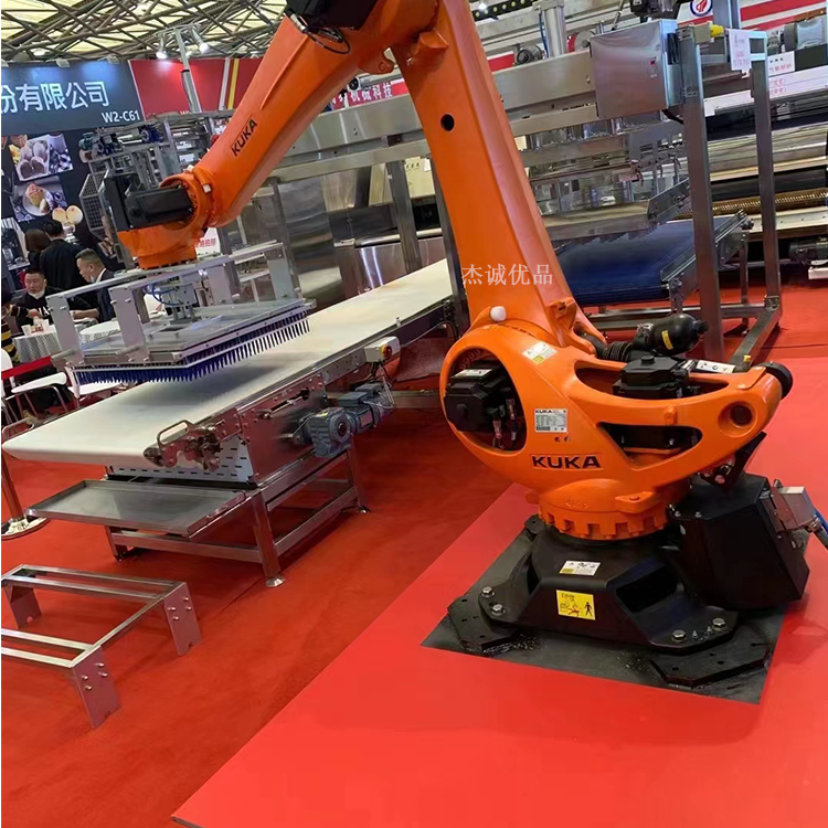 杰诚优品码垛机器人纸箱袋子塑料桶码垛全自动生产线 码垛机器人