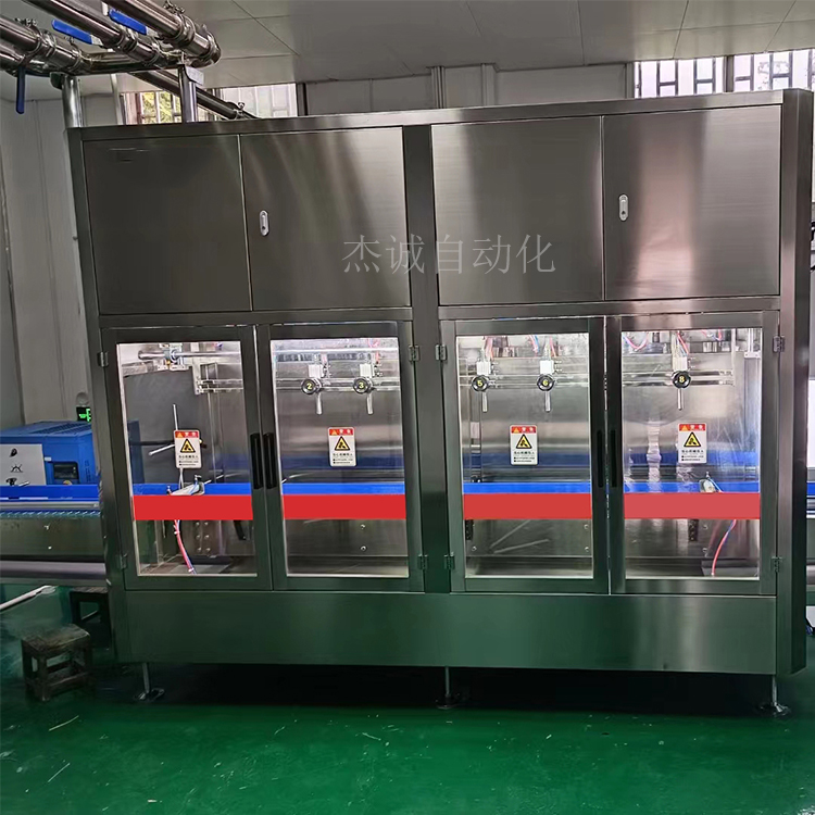 4头6头12头花生油大豆油芝麻油食用油液体灌装机 食用油灌装机