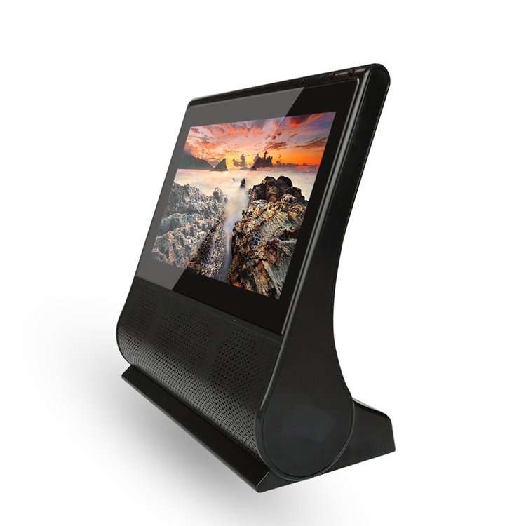 Ai智能家居控制音箱影音娱乐无线WiFi语音遥控蓝牙触屏音响  AI智能音箱