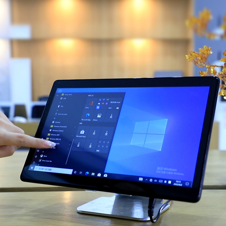 高清工控触控屏幕一体机 车间11.6寸工业电脑显示器 可批发定制 黑色
