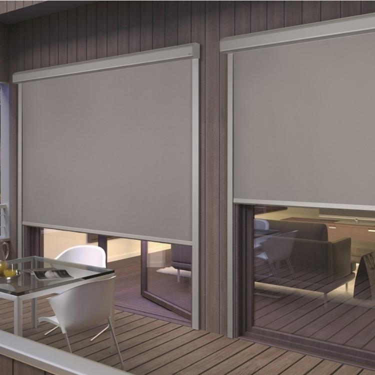 防风卷帘 户外凉亭挡风防晒隔热窗帘 按需定制 厂家送货 防风卷帘