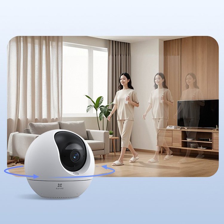 萤石智能家居摄像机C6c Ultra系列室内云台摄像机 CS-C6c