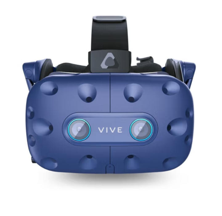 HTC VIVE Pro Eye VR眼镜 智能眼镜专业版套装 PCVR 3D头盔PS5游戏机 蓝色