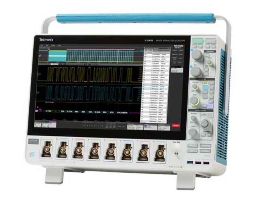 泰克Tektronix 芯片测试测量混合信号示波器 MSO58B 5-BW-500 默认
