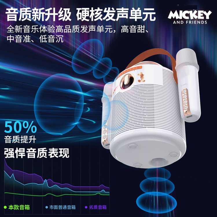 K歌音响双唛 K68 货集创意礼品开业活动奖品 3D