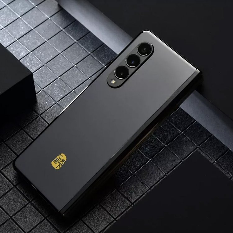 三星w22 Samsung三星 W22 5G SM-W2022旗舰折叠手机双卡 黑色