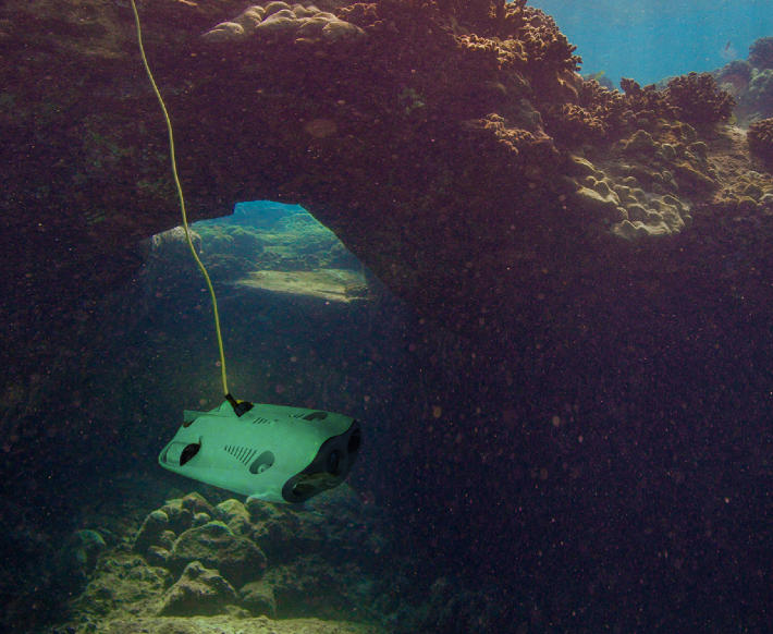 水下无人机 机器人 水下应急救援 200万像素+EIS防抖相机 SL100