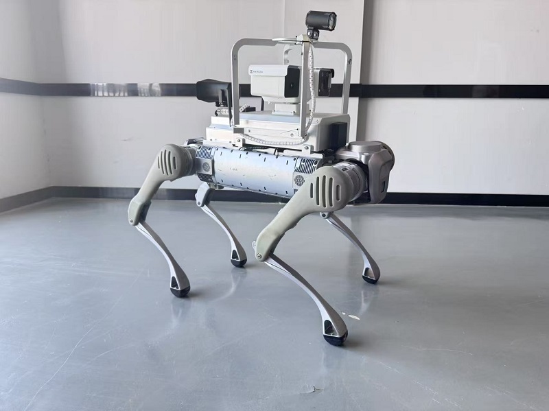 消防救援机器狗 智能安防巡检 电力巡检四足机器人 世隆科技 复合金属