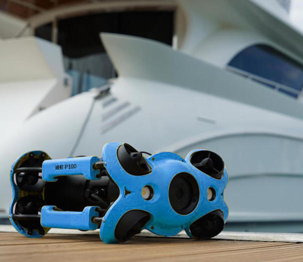 潜鲛水下机器人 水底视频成像系统 3分钟快速部署  4k 1080p