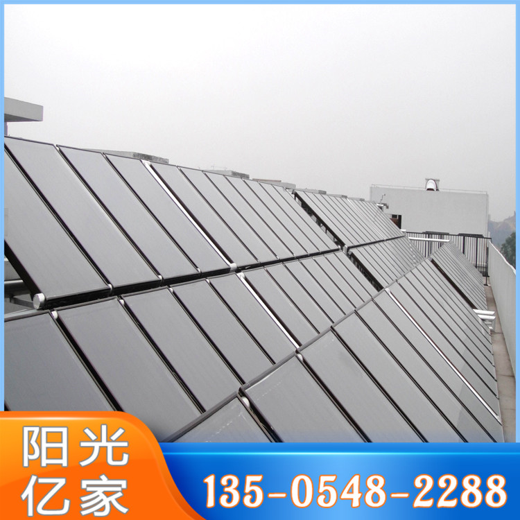 太阳能集热工程联箱 岳源厂家承接测量安装工程 分体式