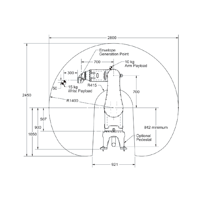 FANUC发那科喷涂机器人P-50iB/10L涂装 装配 搬运 6轴