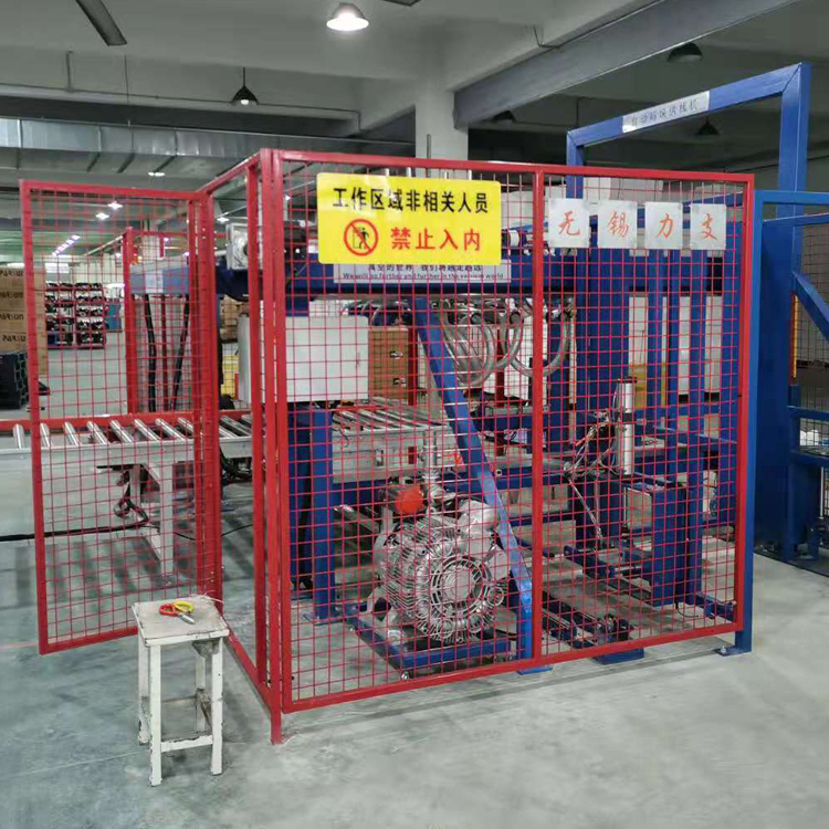 纸箱自动码垛机械手 智能自动折盖封箱喷码一体机 力支