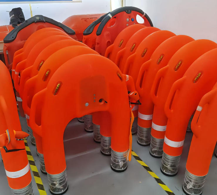 水上救援 飞翼防汛抗洪救生圈 智能遥控抢险搜救机器人 红色