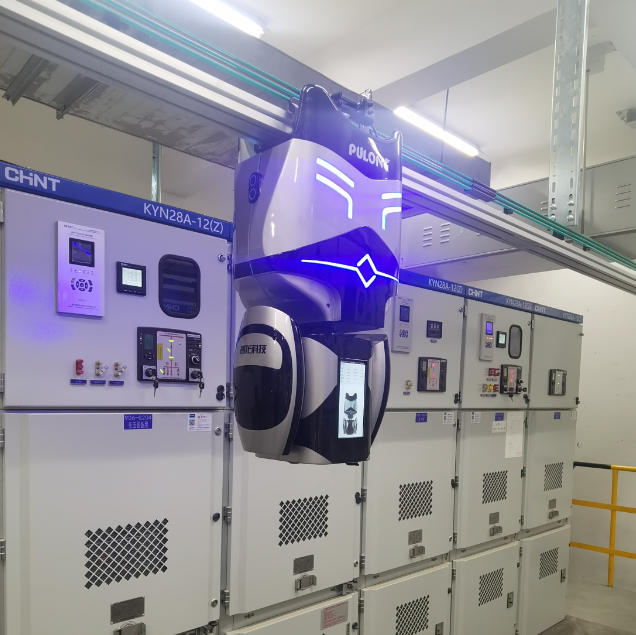 挂轨巡检高清红外双摄测温AI 识仪表异响自主规划路径 PL-J20