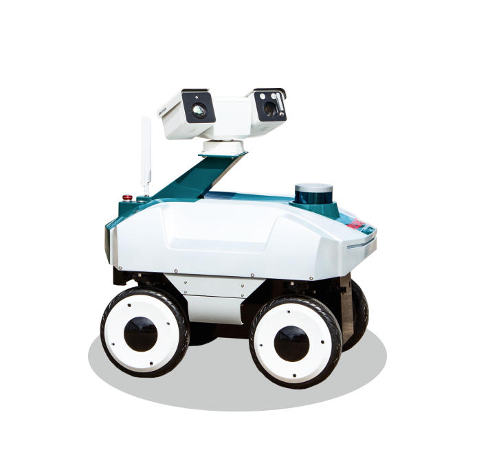 轮式智能分析读数 图像识别 自主巡检行走机器人 双向语音交互