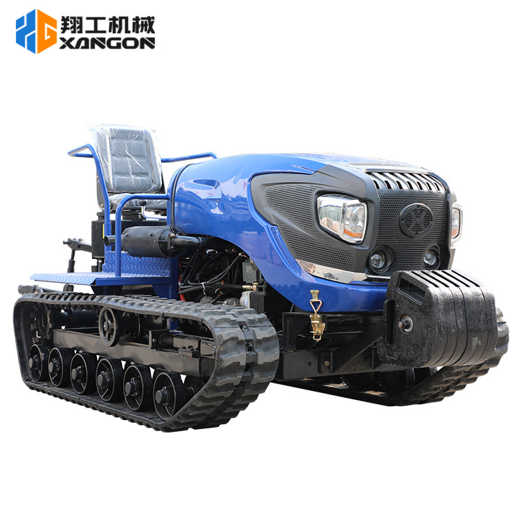 水旱两用履带旋耕机 农用犁地除草起垄耕地机 山东翔工