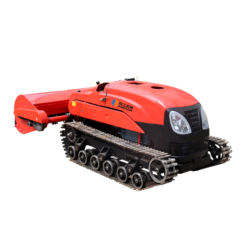 多功能果园管理机一机 喷药开沟施肥起垄回填 履带式