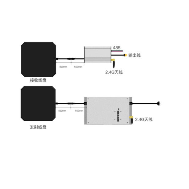 搬运配送物流仓储 无人运输车 无线充电器 无线充电兼容设备 ZK03