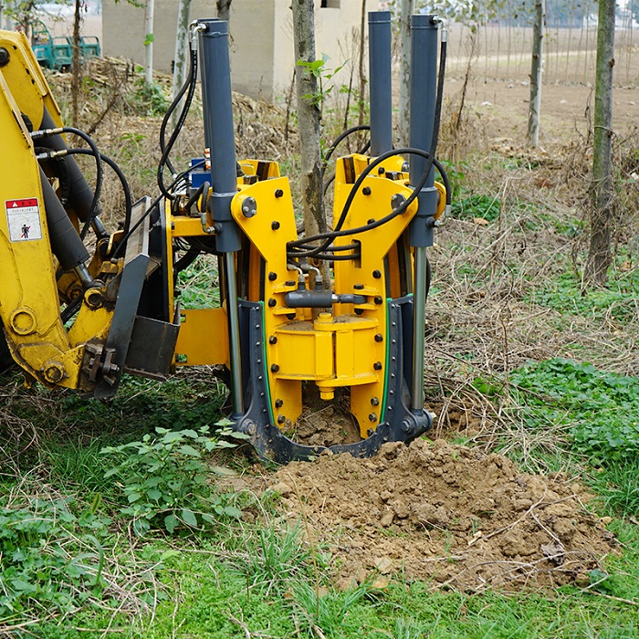 全自动移树机园林苗木移栽机四瓣铲式起球机 鸿信重工