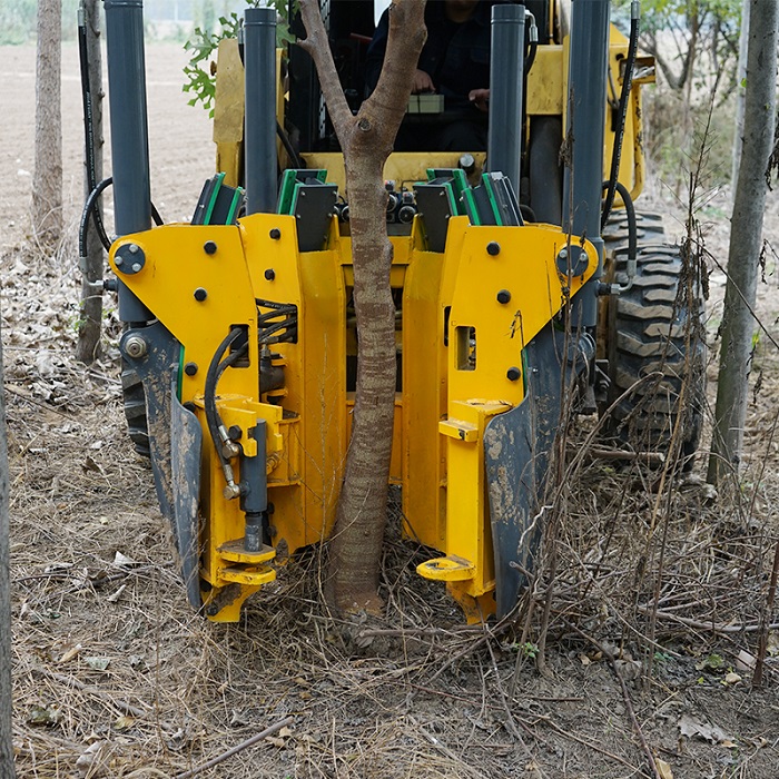 全自动移树机园林苗木移栽机四瓣铲式起球机 鸿信重工