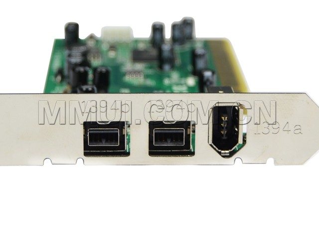 PCI转1394口视频采集卡，11394A口+2个1394B，IO-PCI8280-2B1A 乐扩