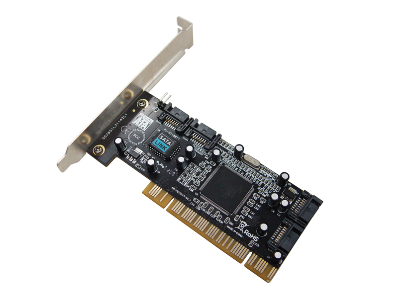 PCI转4口SATA扩展卡，MM-SA3114-4I 乐扩