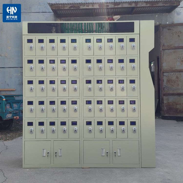 慧宁煤矿自救器智能发放管理系统 人脸/虹膜识别发放柜 彩屏/蓝屏可选