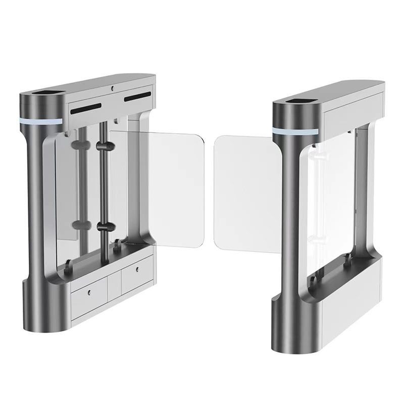 高端小摆闸速通门人行通道闸闸机人脸识别指纹刷卡门禁系统  D009
