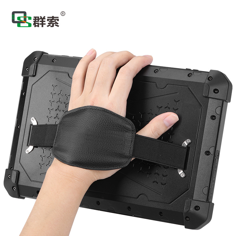 多功能三防工业平板电脑 IP65专业户外NFC数据采集智能终端设备 黑色