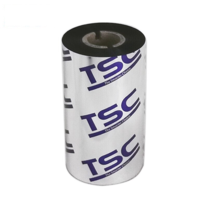 TSC原装色带 条码打印机碳带 热转印蜡基 标签打印机耗材 黑色