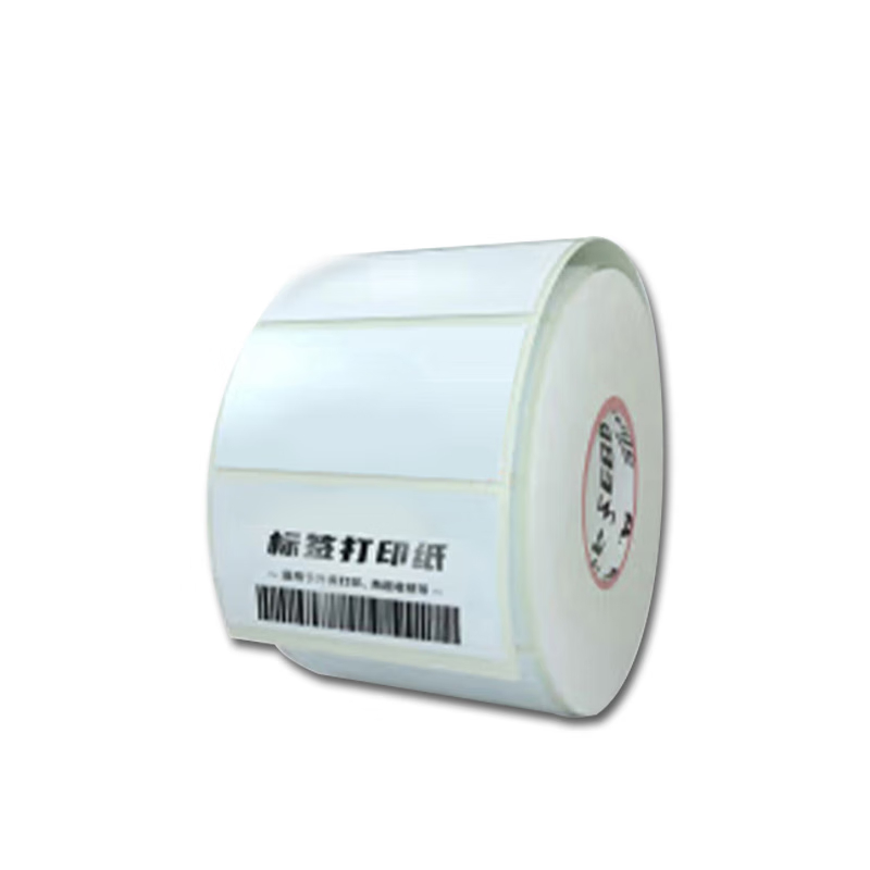 ZEBRA斑马四方标签铜版纸 标签条码打印机纸 1000张/卷 4寸机器