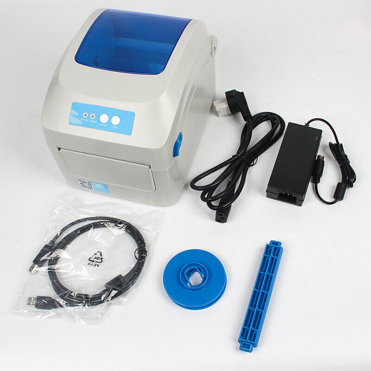 佳博(Gprinter)热敏标签打印机 蓝牙电子面单条码打印机GP-1324D 白色