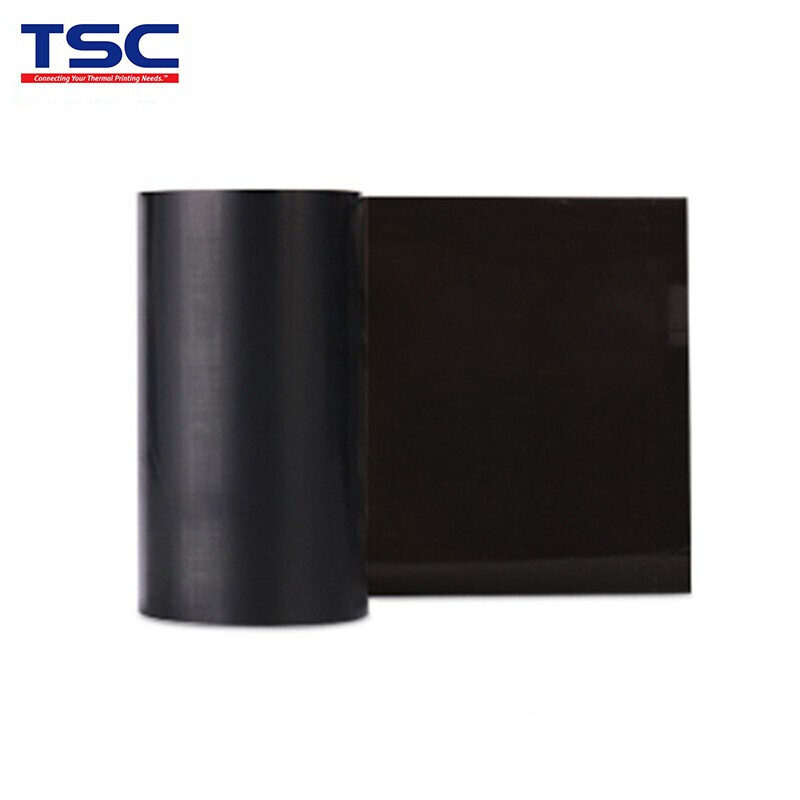 TSC原装色带 条码打印机耗材 热转印标签耐刮碳带 黑色