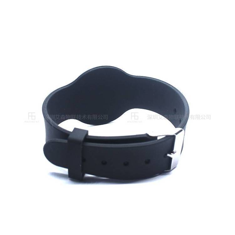 213芯片RFID高频硅胶NFC腕带学生一卡通会员充值卡支付手环 UHA010411