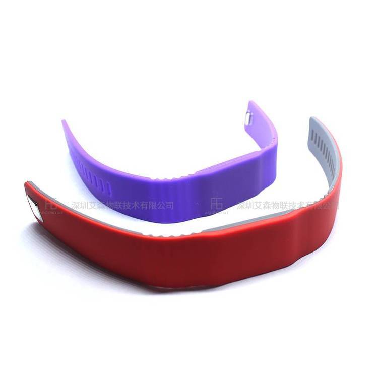 高频F08 RFID电子芯片NFC腕带硅胶手环酒店健身房门禁管理 SW0155365