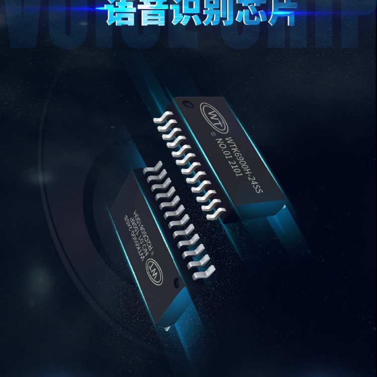 WT唯创 声控灯具芯片 离线语音识别IC方案商 识别指令可定制 DAC