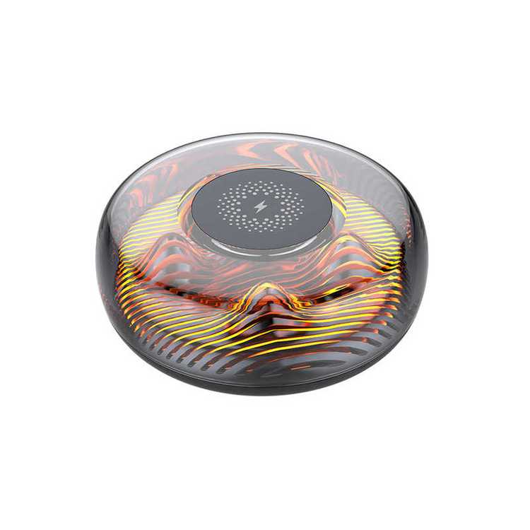 手机无线充夜灯 S06 雅物回礼实用创意小礼品 ABS+透明PPT