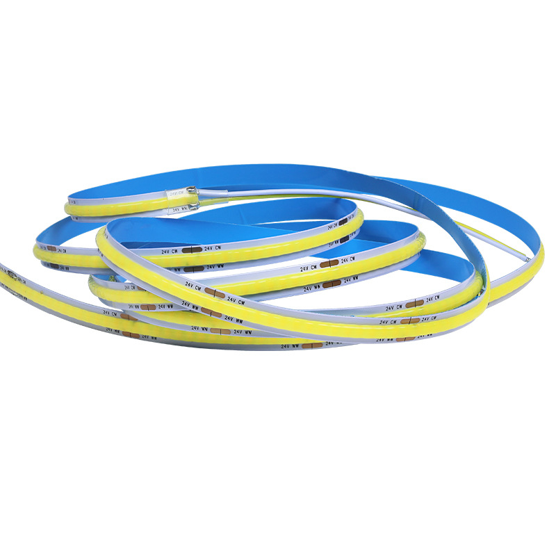 COB三色灯带米家智能24V低压灯带无极调光调色客厅线条灯 2700-6500k