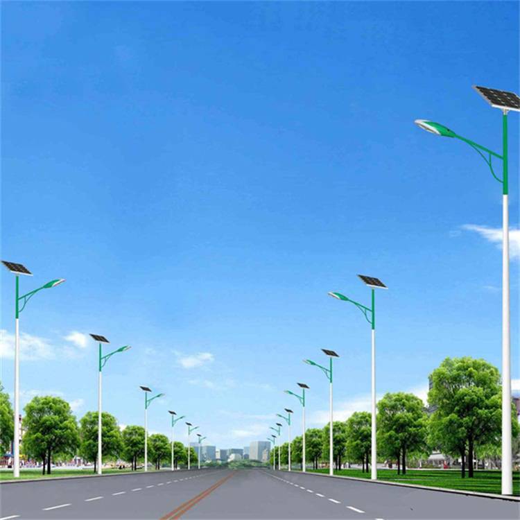 兴诺光电 6米太阳能路灯灯杆 12V60w灯具 款式丰富 40W