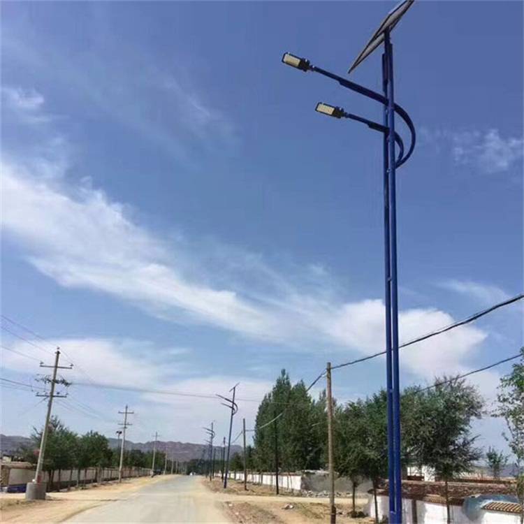 兴诺光电 6米太阳能路灯灯杆 12V60w灯具 款式丰富 40W