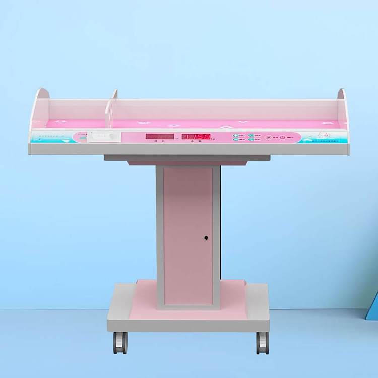 儿童生长发育评估仪系统 婴幼儿全自动身高体重秤 蓝色