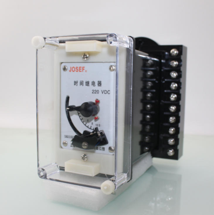 JOSEF约瑟 DS-33/C时间继电器 DC220V 1～10s 板前接线 DS-33/C
