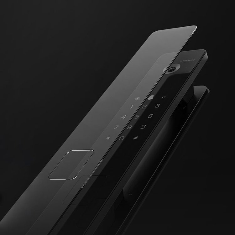 萤石智能家居门锁 人脸视频锁全景看护全自动开关锁 C级真插芯