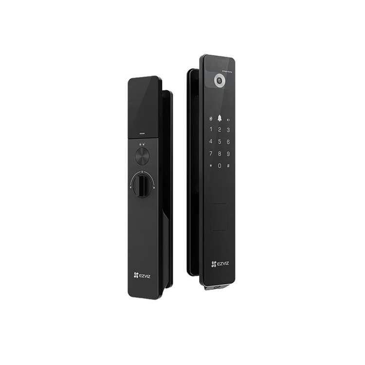 萤石智能家居门锁 人脸视频锁全景看护全自动开关锁 C级真插芯