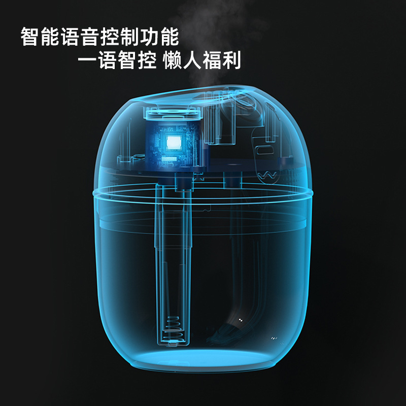 桌面雾化器声控芯片 低成本语音加湿器语音IC芯片 管装