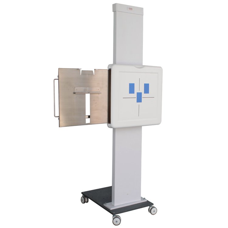立式摄影架移动体检胸片架门诊dr拍片机采用 胸片架
