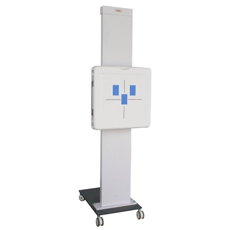 立式摄影架移动体检胸片架门诊dr拍片机采用 胸片架