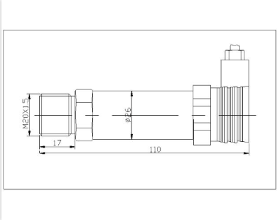 PTH503压力传感器、压力变送器，微压传感器 白色