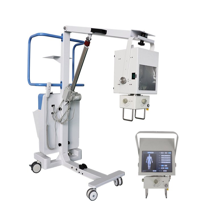 便携dr移动机架 床旁机机头支架 电动升降 可出诊作业 蓝色