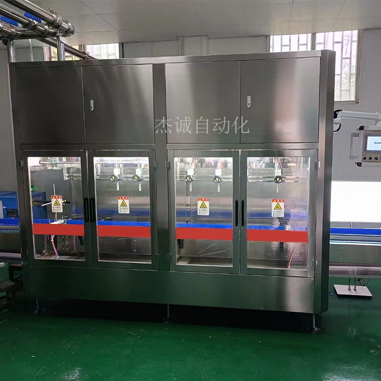 4头6头12头花生油大豆油芝麻油食用油液体灌装机 食用油灌装机